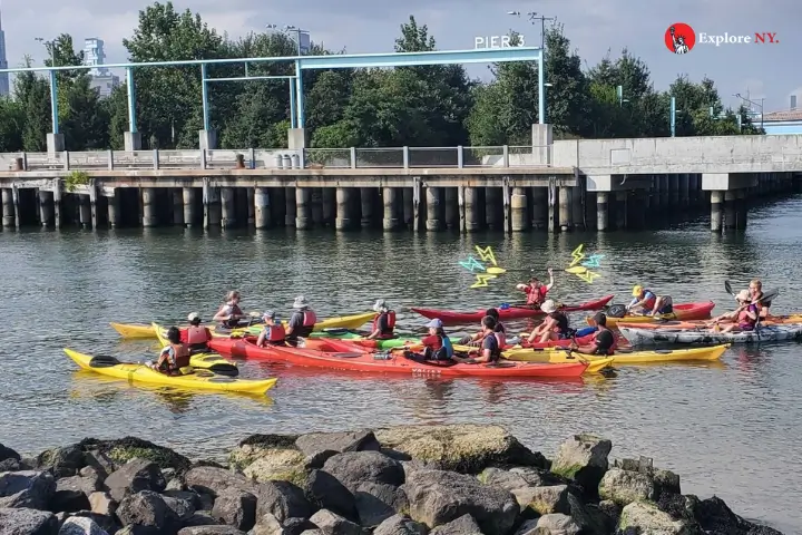 Paddle In The Brooklyn Bridge Park