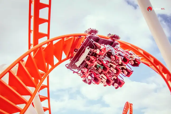 Coasters at Coney Island’s Luna Park