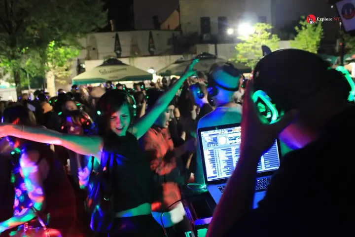 Attend a Rooftop Silent Disco