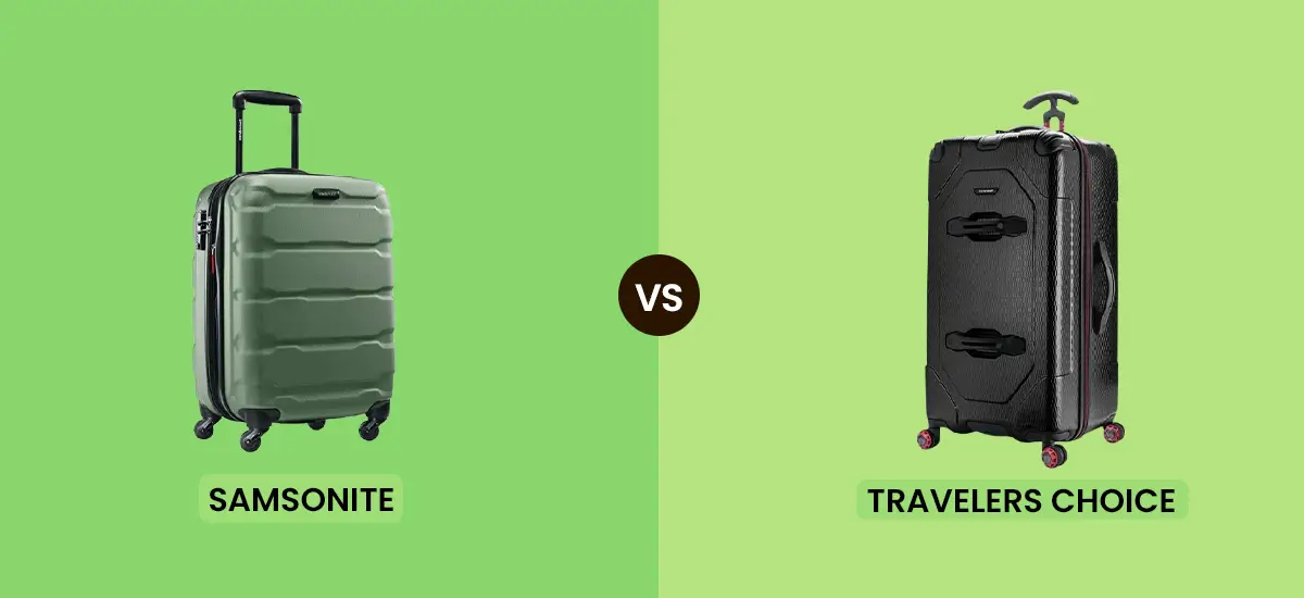 Samsonite vs Travelers Choice