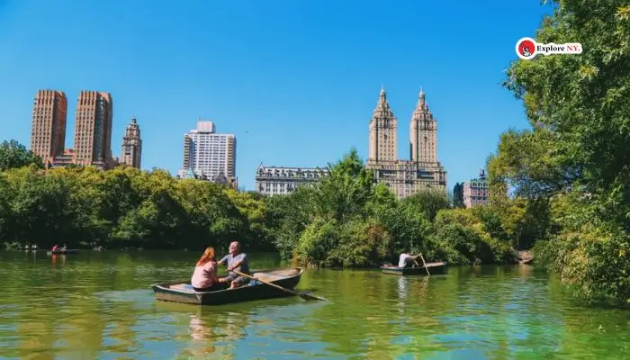 Enjoy Boating on Central Park Lake