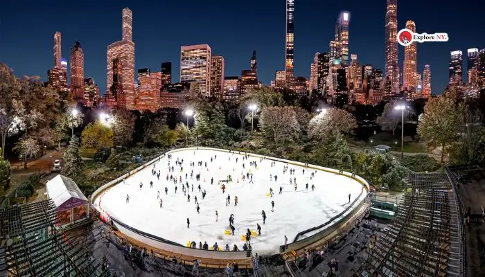 Ice Skate at Wollman Rink in Winter