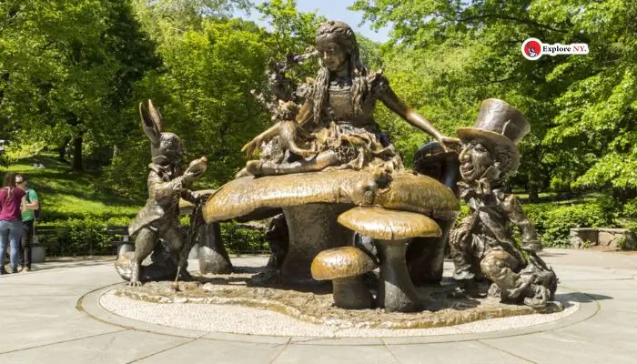 Visit the Alice in Wonderland Statue Anytime